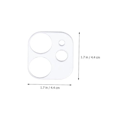Tempered Glass Lens Protector Full Coverage Scratch Clear Camera Film Bubble Screen Protective Film with Oleophobic Coating and