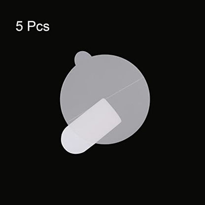 HARFINGTON 5pcs Watch Glass Screen Protectors 26mm Soft TPU Anti-scratch HD Clear High Definition Round Smartwatch Screen Protection Film (for Flat Screen) - size: 26mm