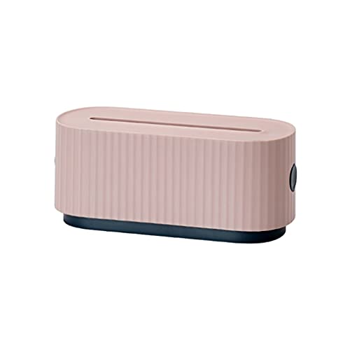 Cable Management Box with Phone Holder Stand Power Line Socket Strip Cover Charger Adapter Wires Hider Desktop Cord Organizer - color: black-JoJo's Bizarre Adventure1