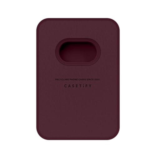CASETiFY Snappy Ripple Wallet [Campatible with Magsafe] - Mulberry - color: Mulberry