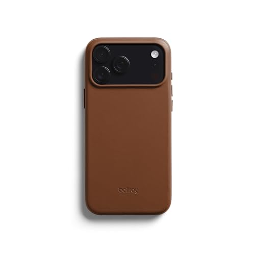 Bellroy Phone Case for iPhone 17 Pro Max (Leather Phone case) - Rust - color: Rust
