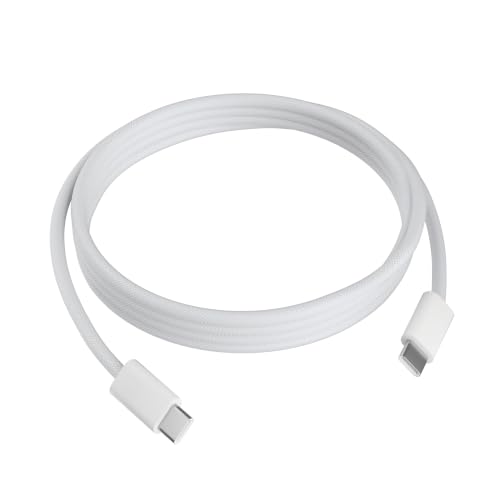 USB C to USB C Cable 3FT 60W Fast Charging Cable - color: White, size: 3FT