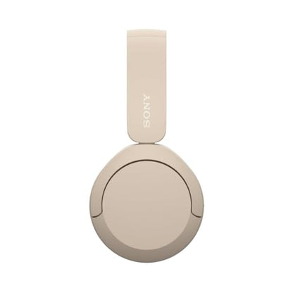 Sony WH-CH520 Wireless On-Ear Bluetooth Headphones with Mic, Cappuccino - color: Cappuccino