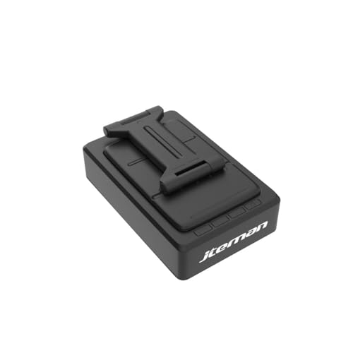 JTEMAN Cell Phone Stand with Bluetooth Speaker,Birthday Gifts for Men Women - color: Black