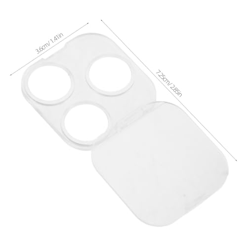 Lurrose Phone Camera Lens Protector, Scratch-Resistant Camera Protection Cover, Phone Safety Cover, Mobile Lens Protector, Compatible with IPhone17/17ProMax