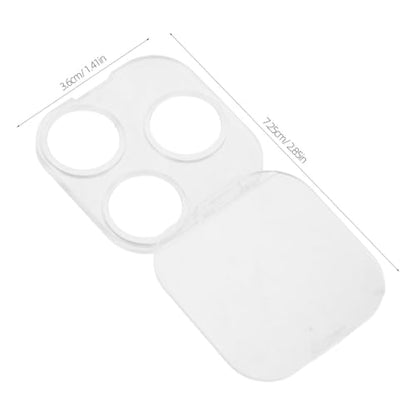 Lurrose Phone Camera Lens Protector, Scratch-Resistant Camera Protection Cover, Phone Safety Cover, Mobile Lens Protector, Compatible with IPhone17/17ProMax