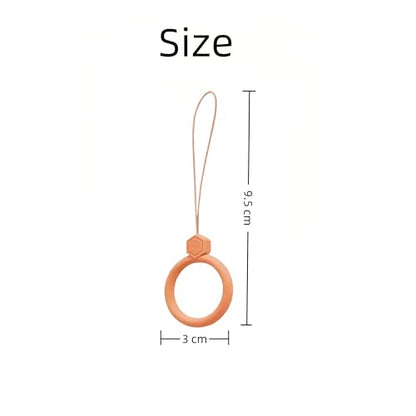 Finger Lanyard Silicone Phone Strap