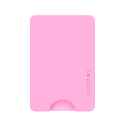 VELVET CAVIAR compatible with MagSafe Wallet - Magnetic Card Holder Wallet for iPhone 12/13/14/15 (Pink) - color: Pink