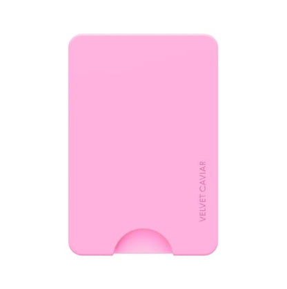 VELVET CAVIAR compatible with MagSafe Wallet - Magnetic Card Holder Wallet for iPhone 12/13/14/15 (Pink) - color: Pink