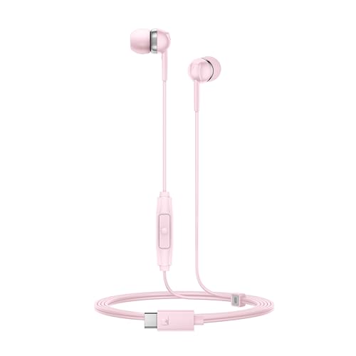 Sennheiser CX 80U in-Ear Headphones, USB C Connection, Sakura - color: sakura