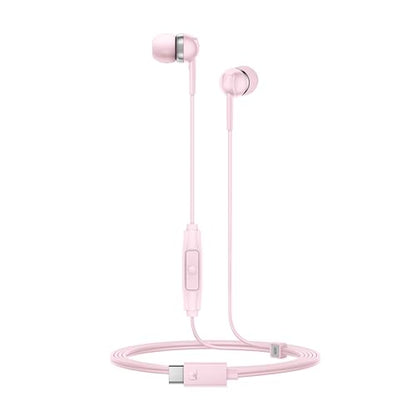 Sennheiser CX 80U in-Ear Headphones, USB C Connection, Sakura - color: sakura