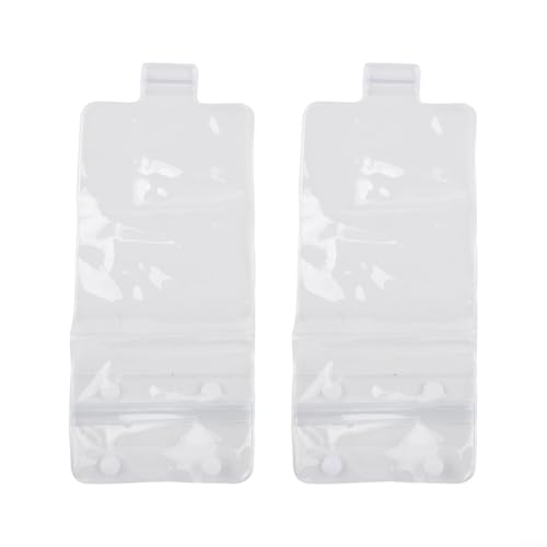 Waterproof Phone Bags 2 Pack with Touch Screen Compatibility, Charging Port, Dual Lock Zipper, Adjustable Strap, IPX8 Waterproof Protection (A-2pcs)