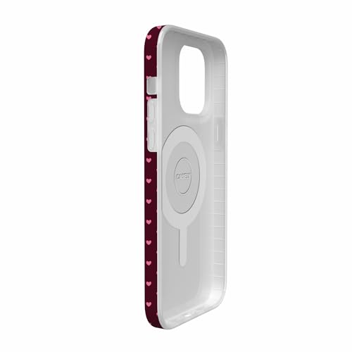 Casely iPhone 14 Pro Case | Heart Noir | Tiny Hearts | Compatible with MagSafe | Classic Ultra Slim Design - color: Heart Noir | Tiny Hearts, size: iPhone 14 Pro