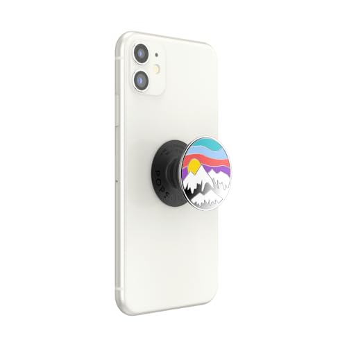 PopSockets Adhesive Phone Grip, Holder- Altitude Adjust - color: Altitude, style: Adhesive