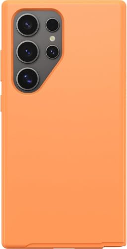 OtterBox Samsung Galaxy S24 Ultra (Only) - Symmetry Series Case - Sunstone (Orange) - Ultra-Sleek - Wireless Charging Compatible - Raised Edges Protect Camera & Screen - Non-Retail Packaging - color: Sunstone (Orange)