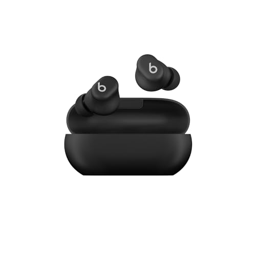 Beats Solo Buds - Wireless Bluetooth Earbuds | 18 Hours of Battery Life | Apple & Android Compatibility | Built-in Microphone - Matte Black - color: Matte Black, style: Solo Buds
