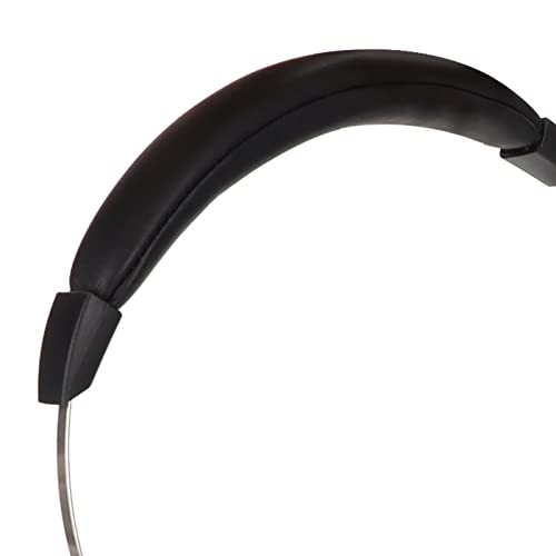 RJ9 Single Ear Headset, Monaural Business Communication Headset with Noise Canceling Mic, Volume Control and 6 Speed Line Adjustment for Call Centers Office