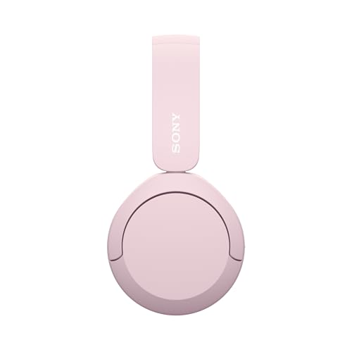 Sony WH-CH520 Wireless On-Ear Bluetooth Headphones with Microphone, Pink - color: Pink