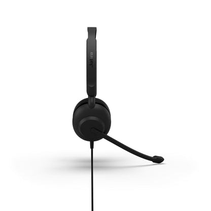 Jabra Evolve 10 Wired USB Headset with Noise-Cancelling Mic, Black