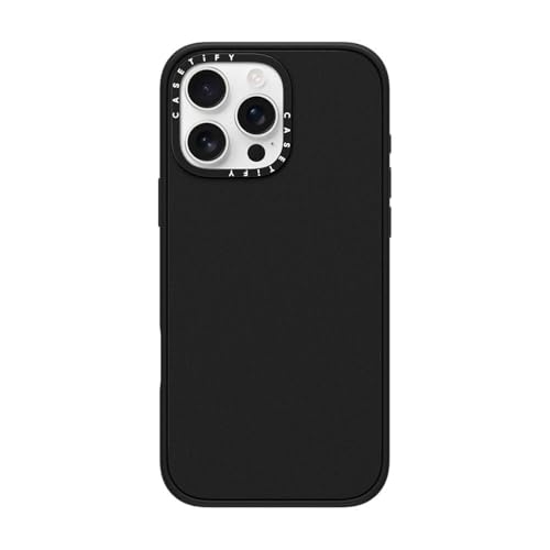 CASETiFY for iPhone 16 Pro Max Case - Impact Matte Black | Slim Fit | 8.2 ft. 4X Military Grade Drop Protection | Matte Black