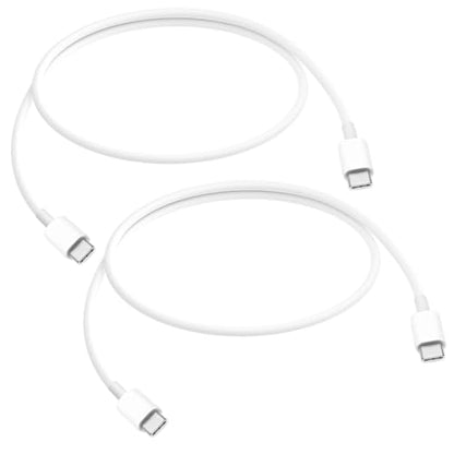 Short 1.5FT USB C to USB C Cable Compatible for iPhone 17/16/15, 17 16 15 Pro Max, Plus, 16E, 17Air Woven Carplay Charger Cord, AirPods 4, AirPods Pro (2nd/3rd Gen) Car Charging Charger Cord 2pack - size: 1.5FT, style: USB C to USB C 2pack