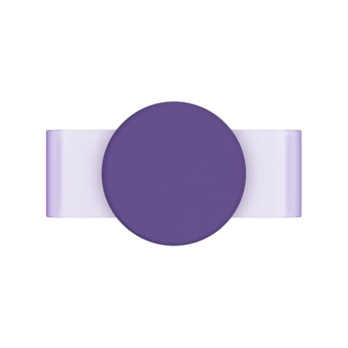 PopSockets 접착식 폰 그립, 홀더, 휴대폰 스탠드, 퍼플 - 피어스 바이올렛 - color: 피어스 바이올렛 반투명, style: 아이폰 11 프로