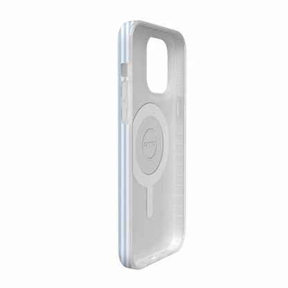 Casely iPhone 14 Pro Case | Marina Lines | Tiny Pinstripe | Compatible with MagSafe | Classic Ultra Thin Design - color: Marina Lines | Tiny Pinstripe, size: Iphone 14 Pro