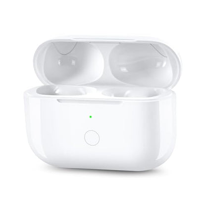 Wireless Charging Case Compatible with AirPod Pro 3, Air Pod Pro 3rd Generation Charger Case Replacement with Bluetooth Pairing Function, No Earbuds,White - color: White Air Pod Pro 3 Charging Case
