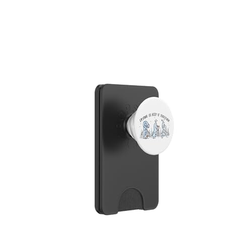 Frozen - Olaf Trying to Keep It Together PopSockets PopWallet for MagSafe - style: Magnetic PopWallet