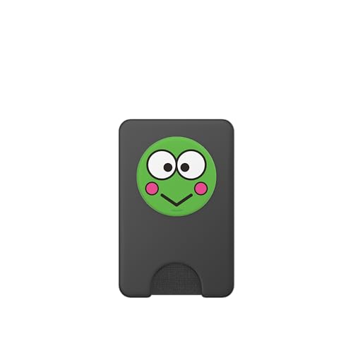 Keroppi Open Face PopSockets Stand for Smartphones and Tablets PopSockets PopWallet for MagSafe - style: Magnetic PopWallet