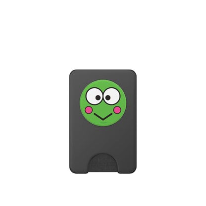 Keroppi Open Face PopSockets Stand for Smartphones and Tablets PopSockets PopWallet for MagSafe - style: Magnetic PopWallet