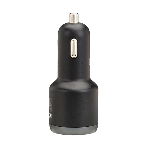 Eaton Tripp Lite Series 65W USB C Car Charger Cigarette Lighter Adapter, 2 USB-C Ports, Power Delivery (PD) 3.1 and PPS Charging, Fasting Charging for iPhone, Galaxy, Pixel & More (U280-C02-65W)