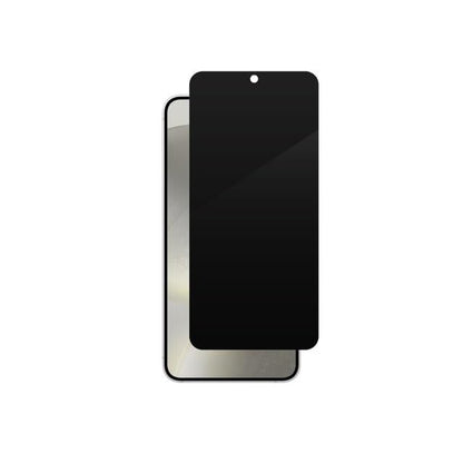 ZAGG InvisibleShield Fusion Privacy Anti-Glare Samsung Galaxy S24 Screen Protector - Hybrid Polymer, 2-Way Privacy Filter, Matte Finish, Scratch Resistant, Eco-Friendly