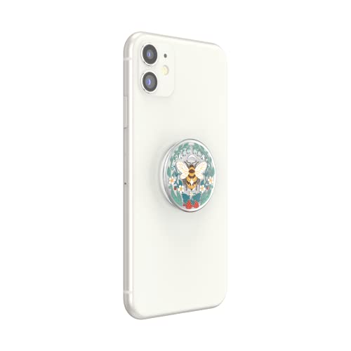 PopSockets Adhesive Phone Grip, Holder- Bee Boho - color: Bee Boho Plant, style: Adhesive