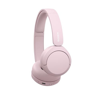 Sony WH-CH520 Wireless On-Ear Bluetooth Headphones with Microphone, Pink - color: Pink