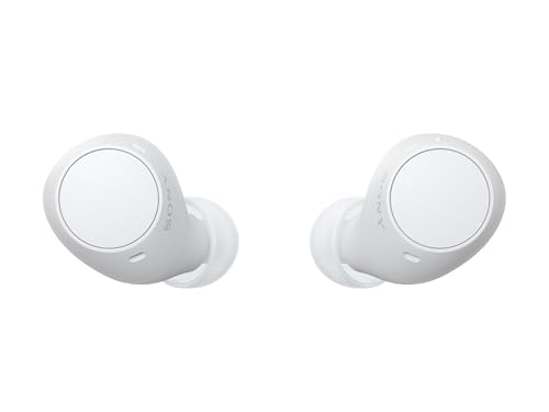 Sony WF-C510 Truly Wireless Bluetooth Earbud Headphones, White - color: White
