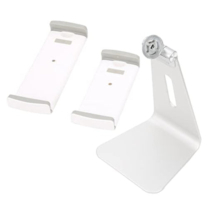 Cell Phone Stand Adjustable Rotating Aluminum Alloy Tablet Holder with Silicone Anti Skid Design for Office Desk Cable Management 11.8 x 5.4 x 5.4in