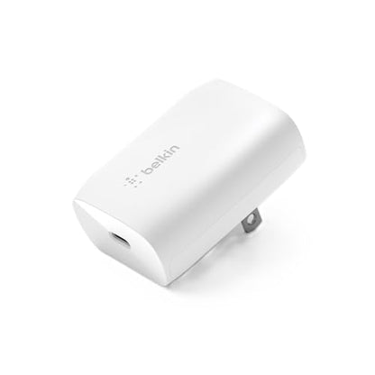 Belkin 30W Compact USB C Charger Block, USB C to Lightning Cable - style: 30W + Lightning Cable