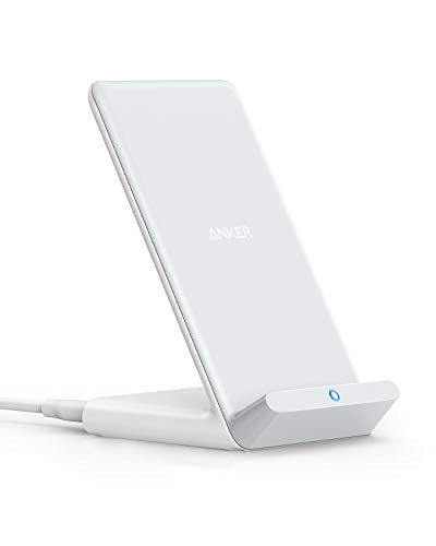 Anker 313 Qi-Certified 10W Max Wireless Charger Stand - color: White, size: 1pack