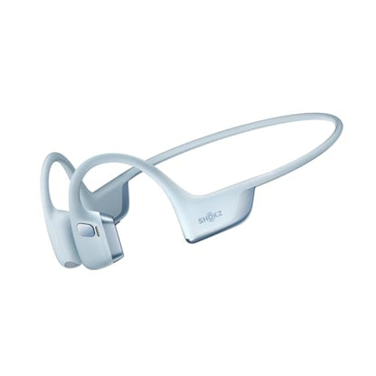 SHOKZ OpenRun Pro 2 Bone Conduction Bluetooth Sport Headphones, Blue - color: Blue, size: Standard