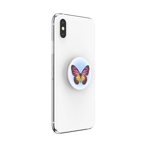 PopSockets Adhesive Phone Grip, Holder, Phone Stand, Butterfly - Wings of Desire - color: Wings of Desire, style: Adhesive