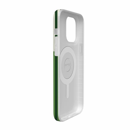 Casely iPhone 14 Pro Case | Clubhouse | Fairway Stripes | Compatible with MagSafe | Classic Ultra Thin Design - color: Clubhouse | Fairway Stripes, size: Iphone 14 Pro