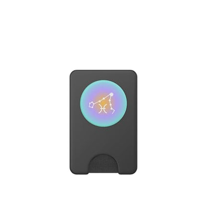 PopSockets Zodiac Phone Grip - Pisces Star Sign PopSockets PopWallet for MagSafe - style: Magnetic PopWallet