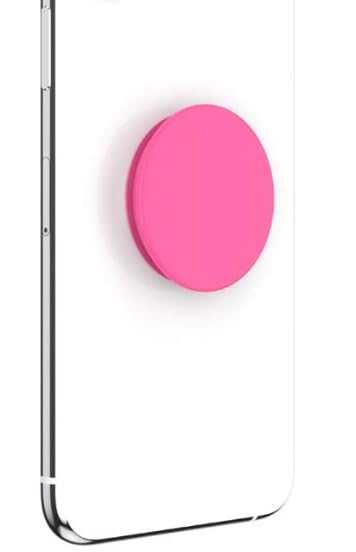 Phone Grip and Stand, Universal Expandable Phone Holder for Smartphones (Pink) - color: Pink