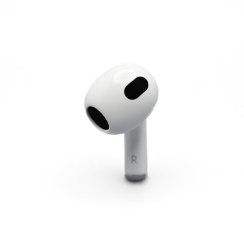 Apple AirPods 3rd Gen - Right Replacement AirPod (A2565) - White (Renewed) - color: White/ Right Replacement, size: Apple AirPods 3rd Gen