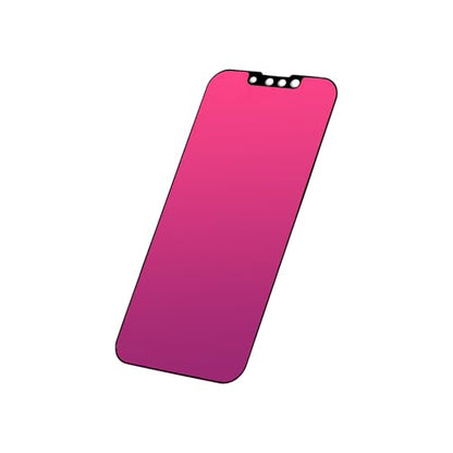EGKimBa Privacy Screen Protector Compatible with iPhone 13 Mini, 5.4 inch Gradient Colorful Electroplated Anti-Spy Anti-Blue Light Tempered Glass - size: iPhone 13 Mini