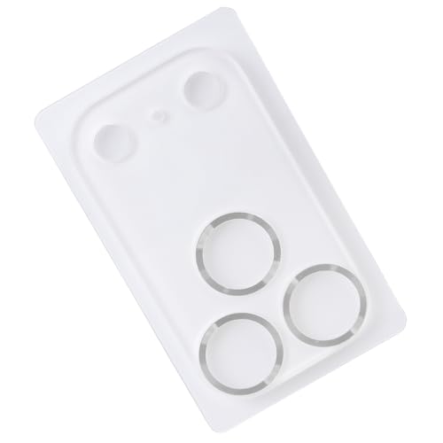 Temper Glass Lens Protector for Phone 17 Matte Finish Anti-Fingerprint Scratchproof Shield Lens Protector - color: Silver