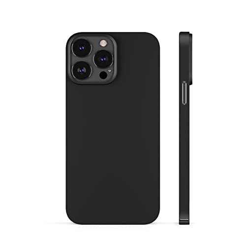 PEEL Magnetic Case for iPhone 13 Pro (Black) | Embedded Magnet, MagSafe Compatible, Wireless Charging, Minimalist Design, Ultra Thin, Everyday Protection, Showcases Device - color: Black, size: iPhone 13 Pro
