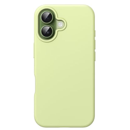 JETech Silicone Case for iPhone 17, Green | Silky Soft Touch, Shockproof Protection, Scratch Resistant, Microfiber Lining - color: Green, size: iPhone 17