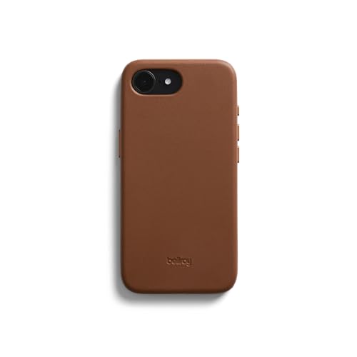 Bellroy Phone Case for iPhone 16e (Leather Phone case) - Sienna - color: Sienna